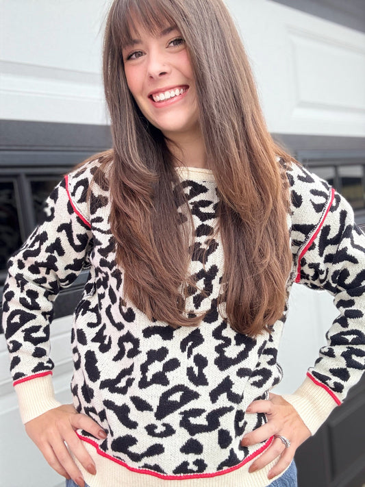 Tops BiBi Leopard Sweater