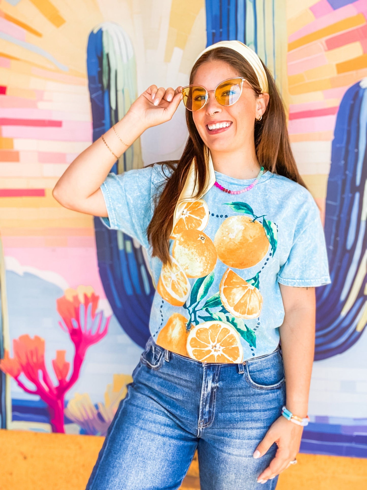 Graphic Tees Blue Citrus Tee