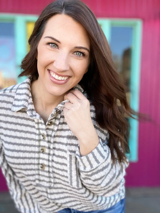 Shirts & Tops Cindee Stripe Pullover