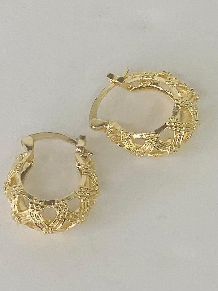 Earrings Filligree Hoop Earring