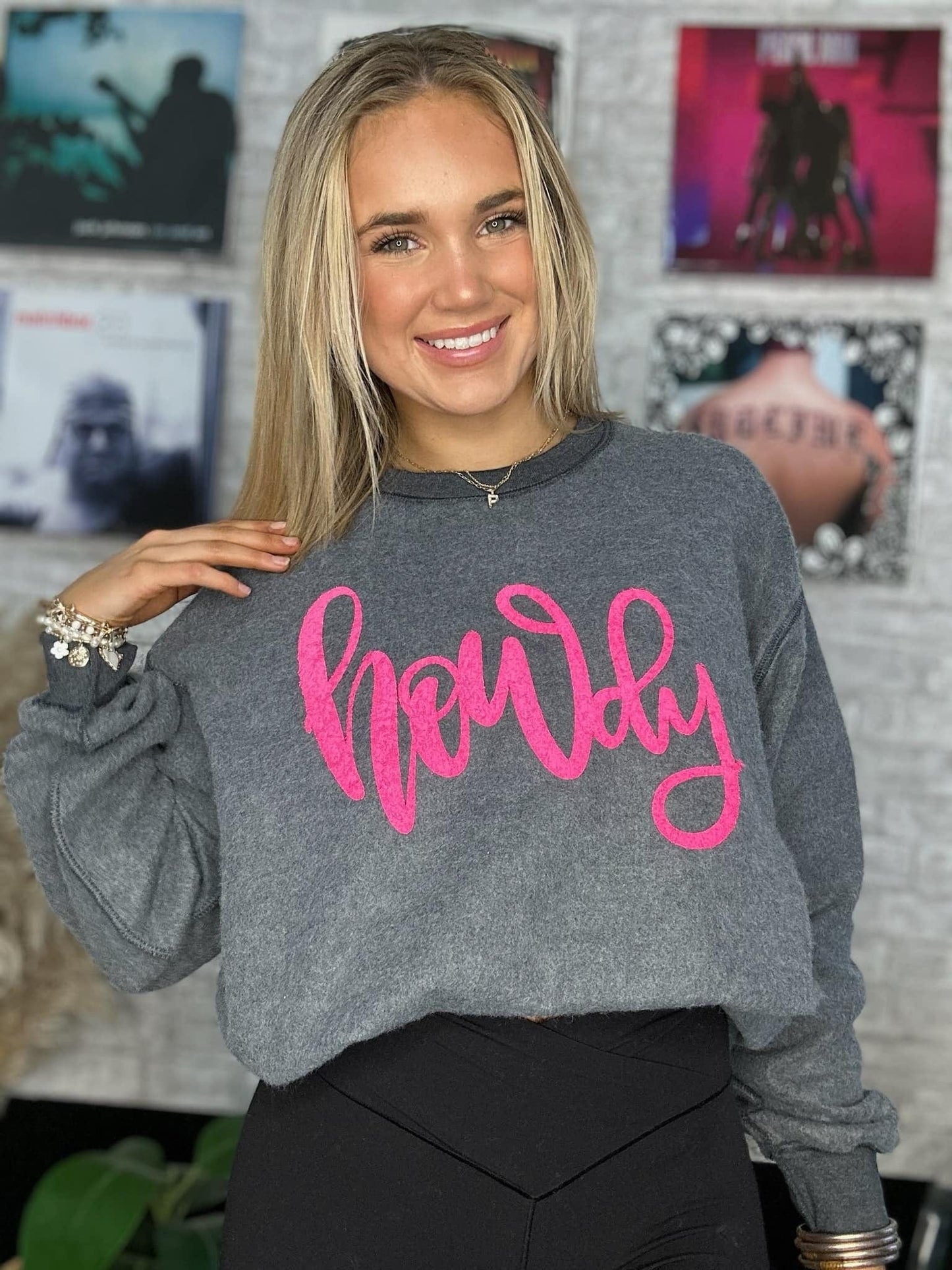 Graphic Tees Howdy Inside Out Sweatshirt