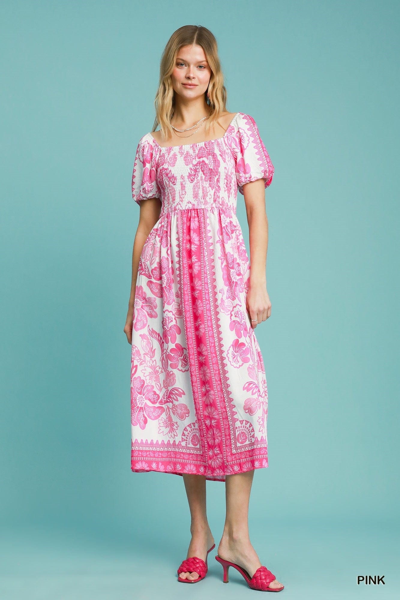 Dresses Jaymes Floral Dress Pink
