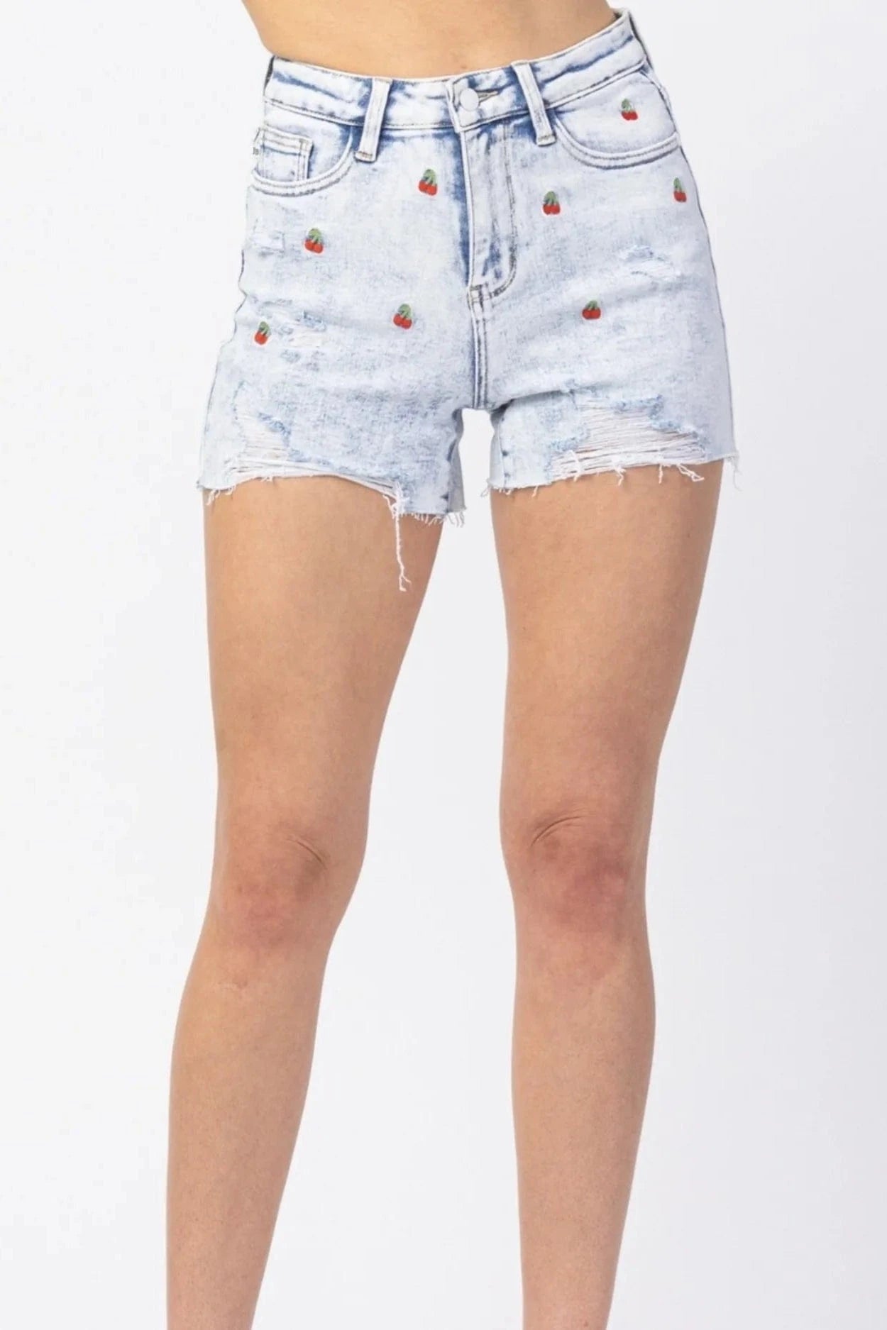 Bottoms Judy Blue Cherry Shorts