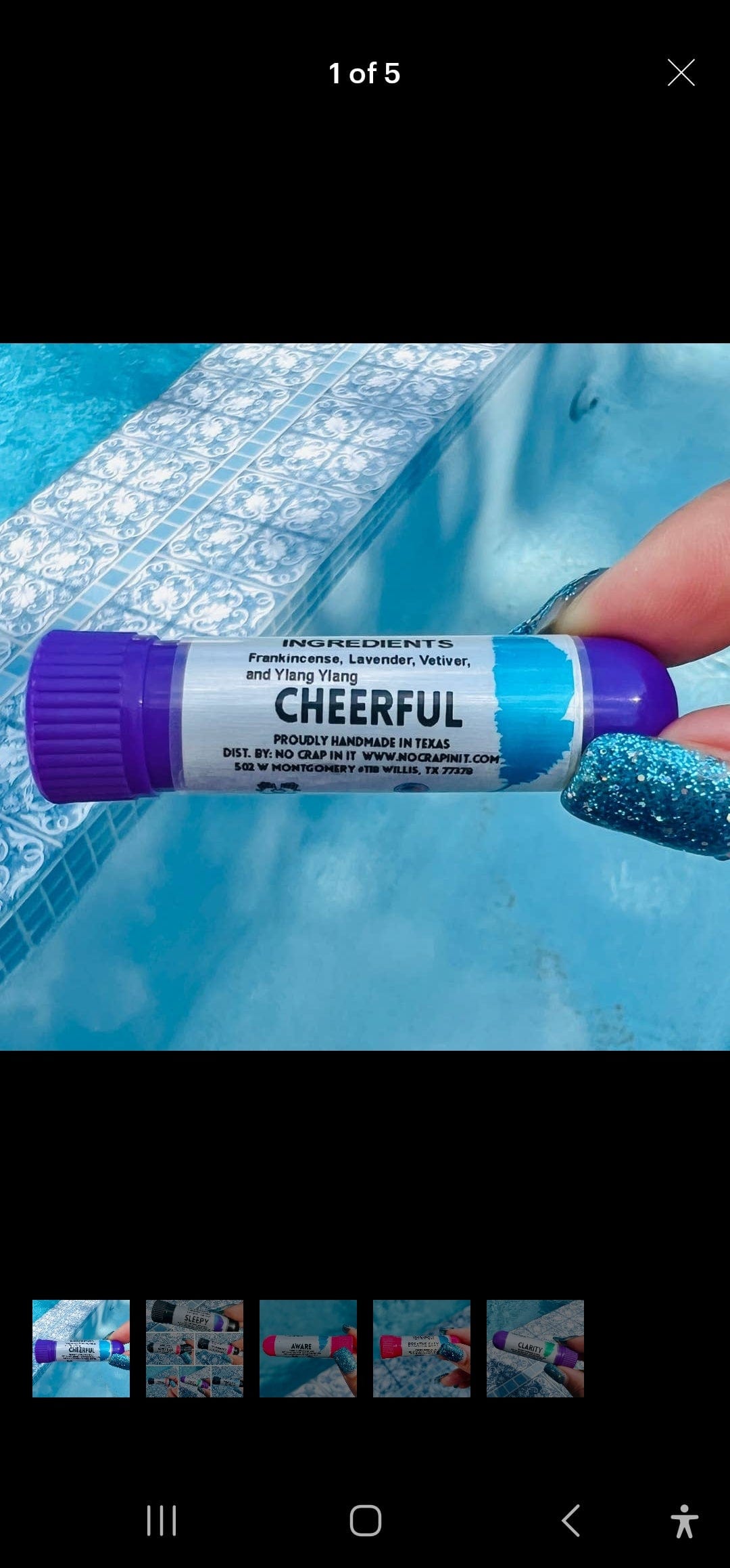 No Crap In It Inhaler