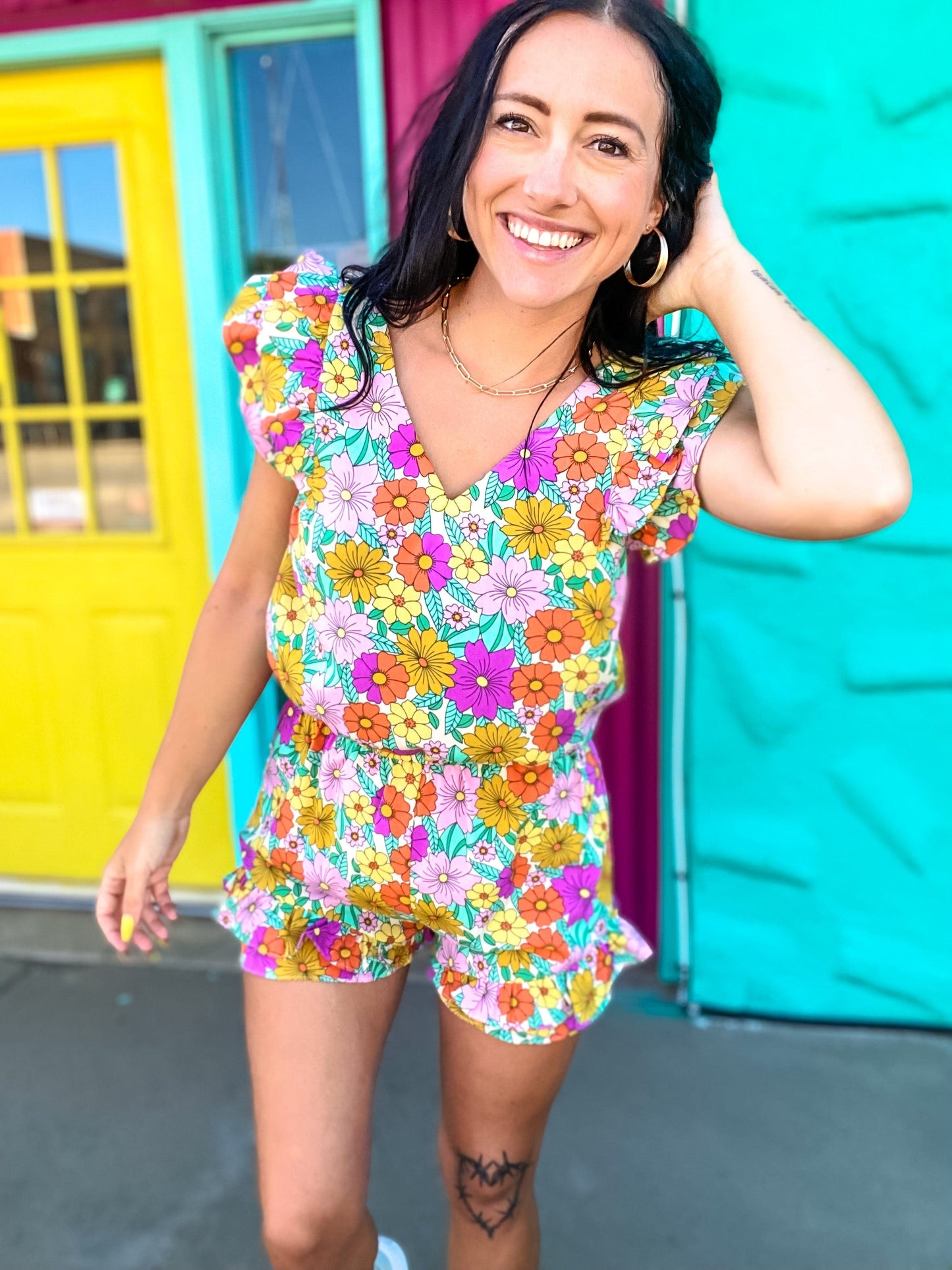 Romper Remi Floral Romper