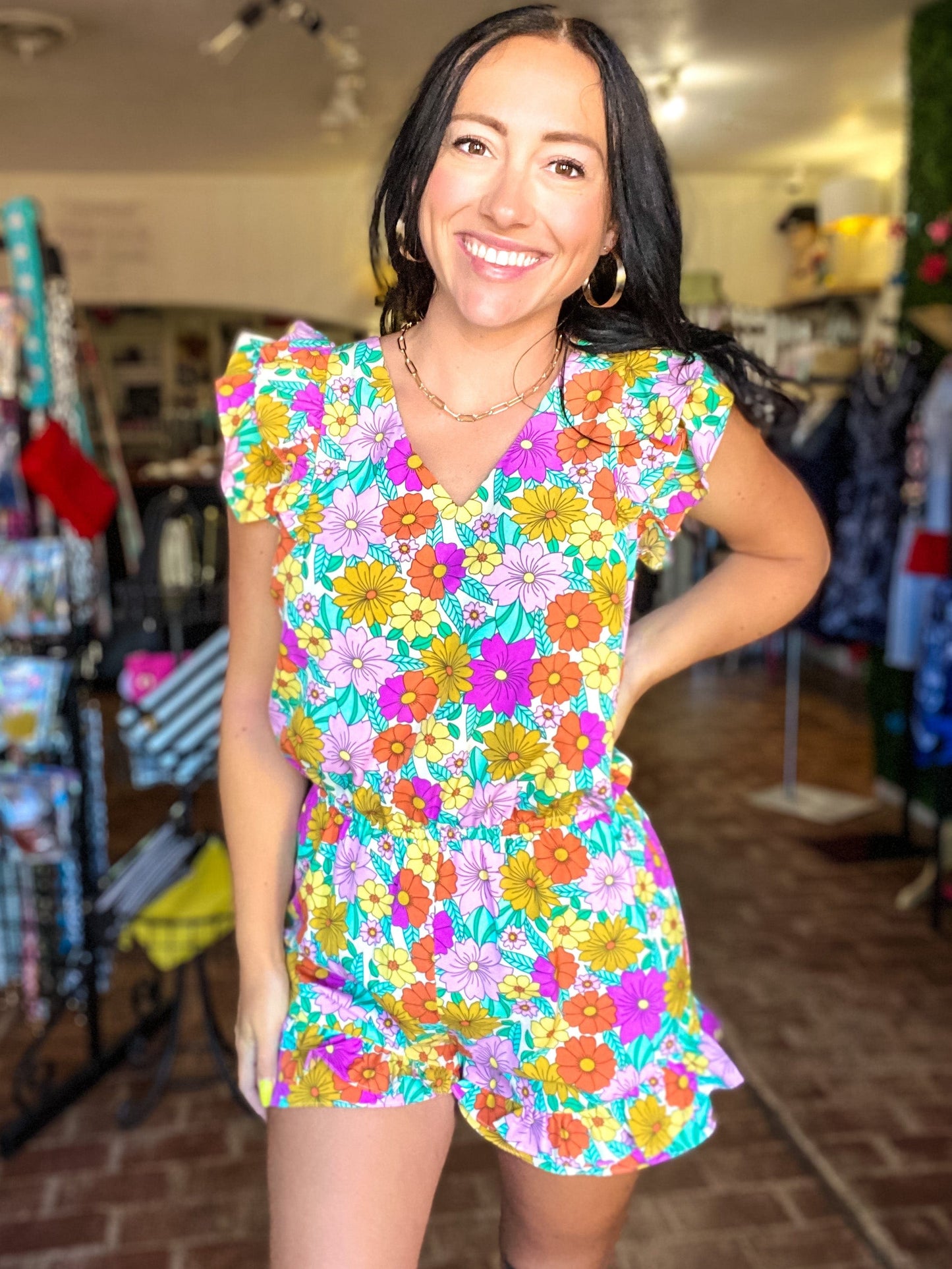 Romper Remi Floral Romper