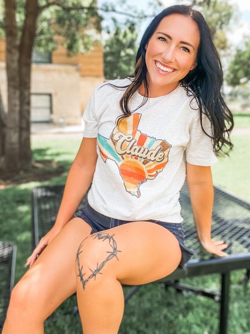 Graphic Tees Retro Claude Texas Tee