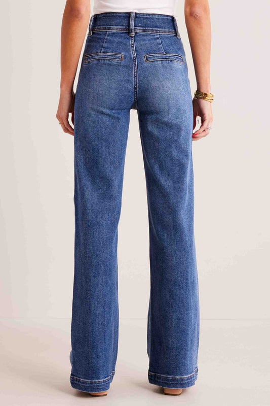 Bottoms Risen Jeans Trouser Wide Leg