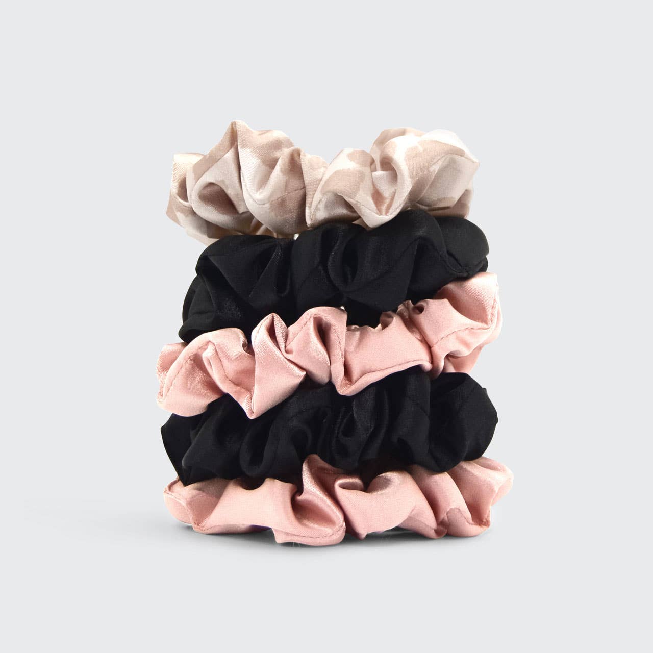 Other Goodies Satin Sleep Scrunchies 5pc - Assorted