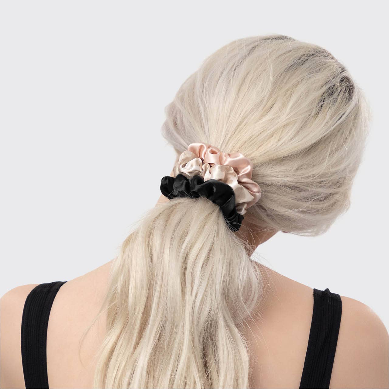 Other Goodies Satin Sleep Scrunchies 5pc - Assorted