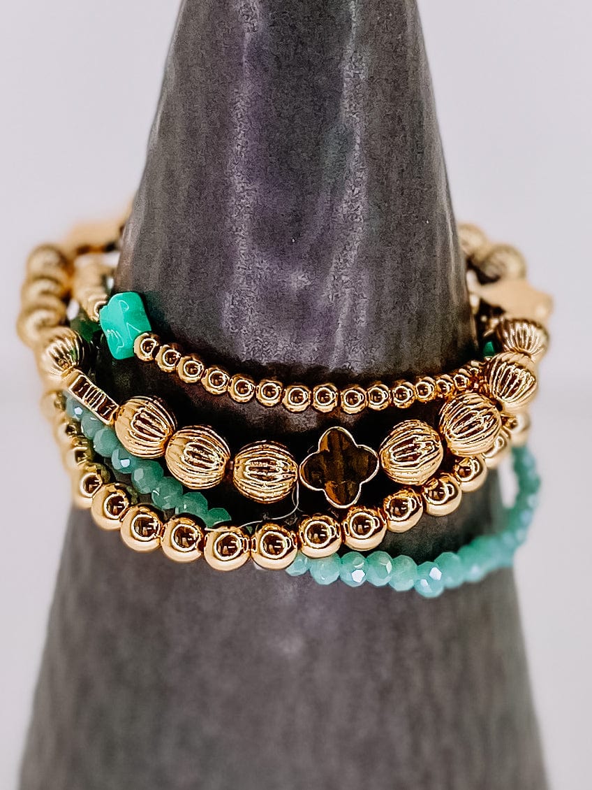 Bracelets Tia Turquoise Water Resistant Bracelet Set