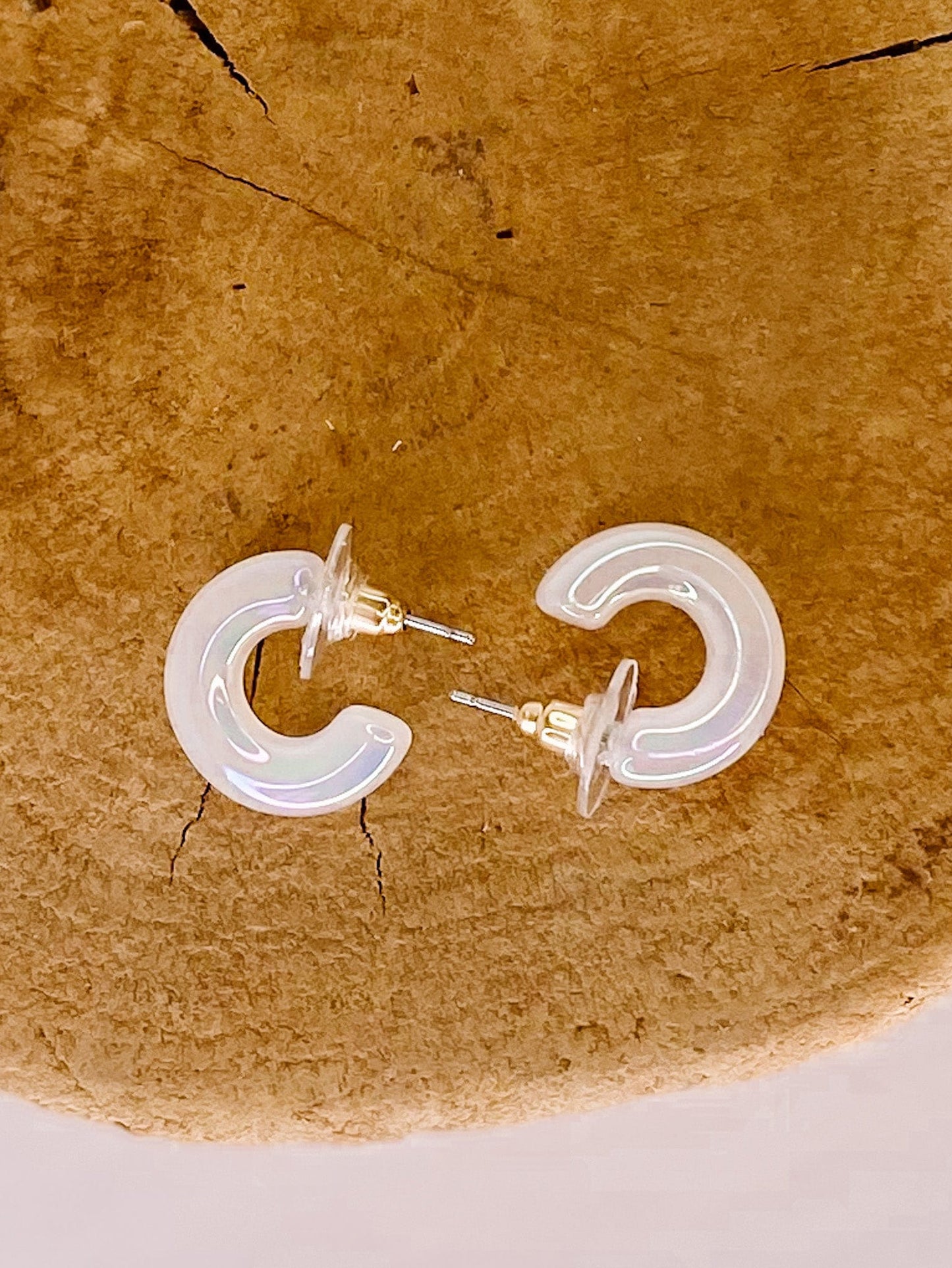 Accessories Tiny Shimmer Hoop