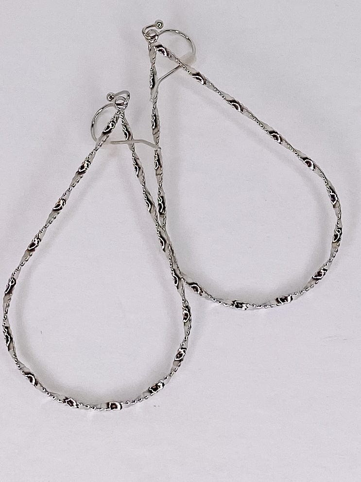 Earrings Tressa Teardrop Earring Silver