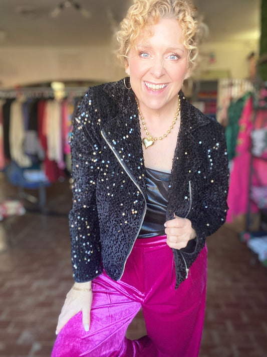 Bottoms Velvet Party Pant