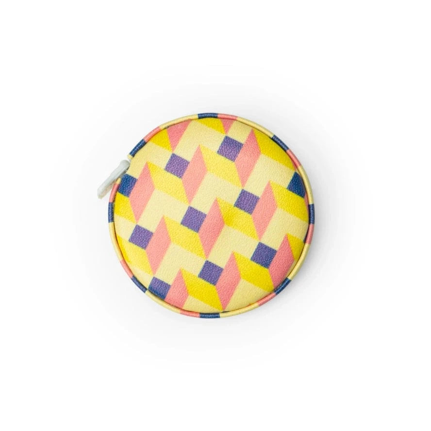 Other Goodies Mini Tape Measure Yellow/Pink
