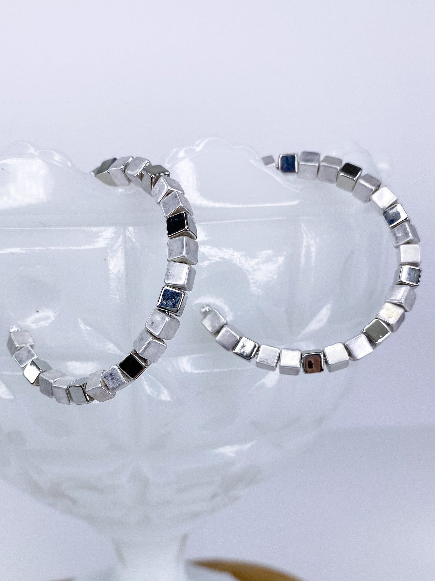 Earrings Chanci Hoop-Silver