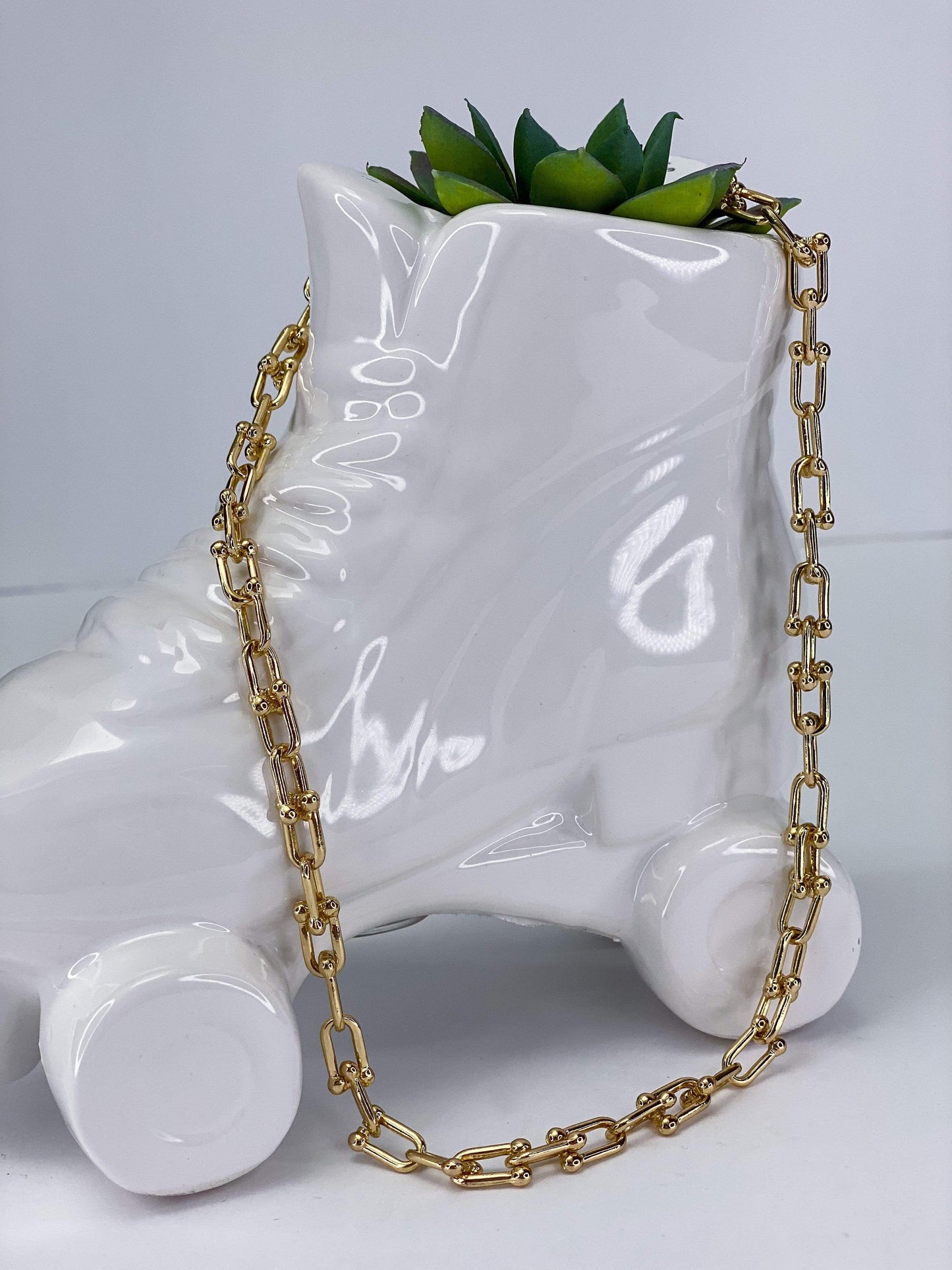 Necklaces Gemma Gold Link Necklace