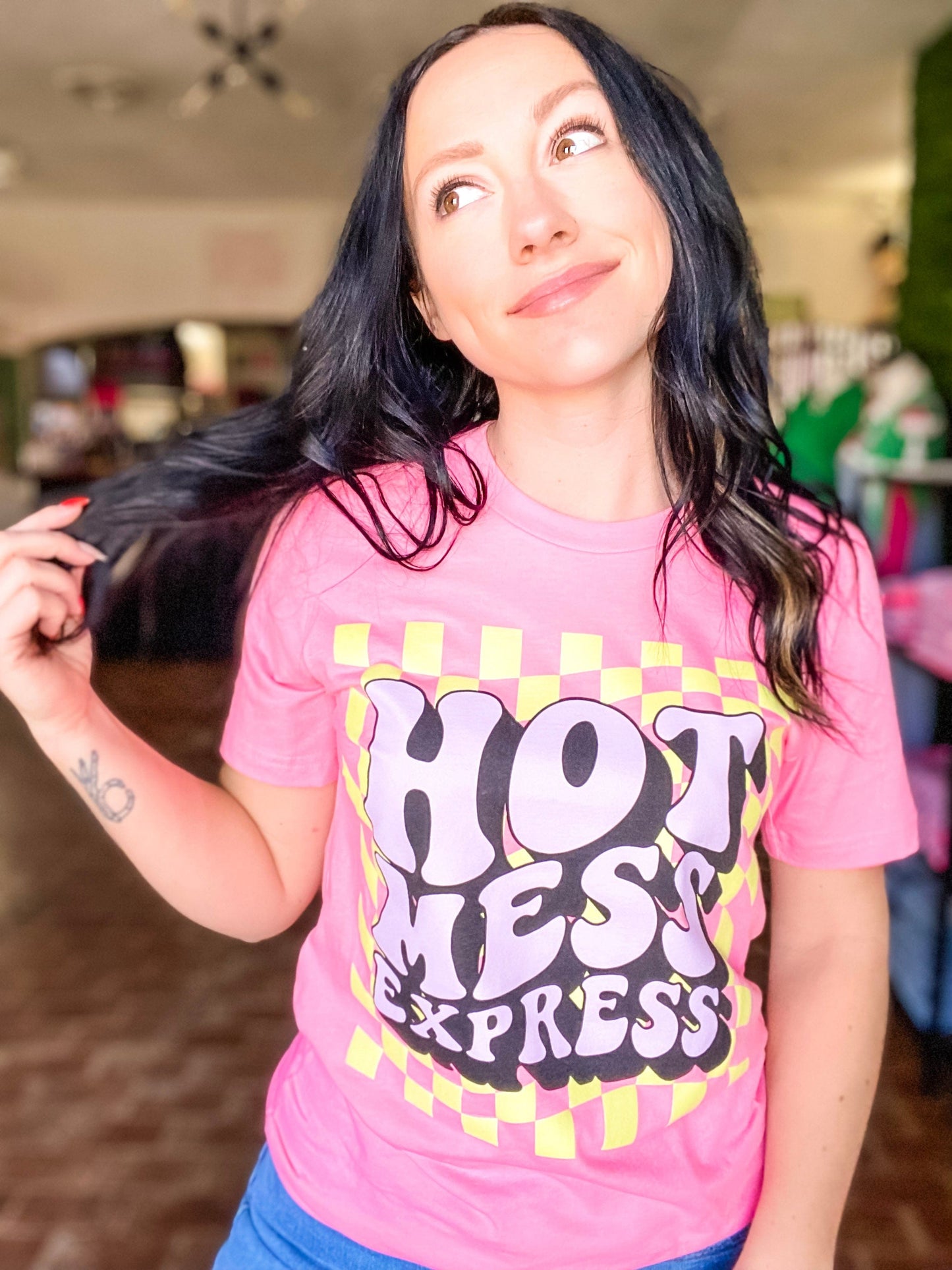 Graphic Tees Hot Mess Express Tee