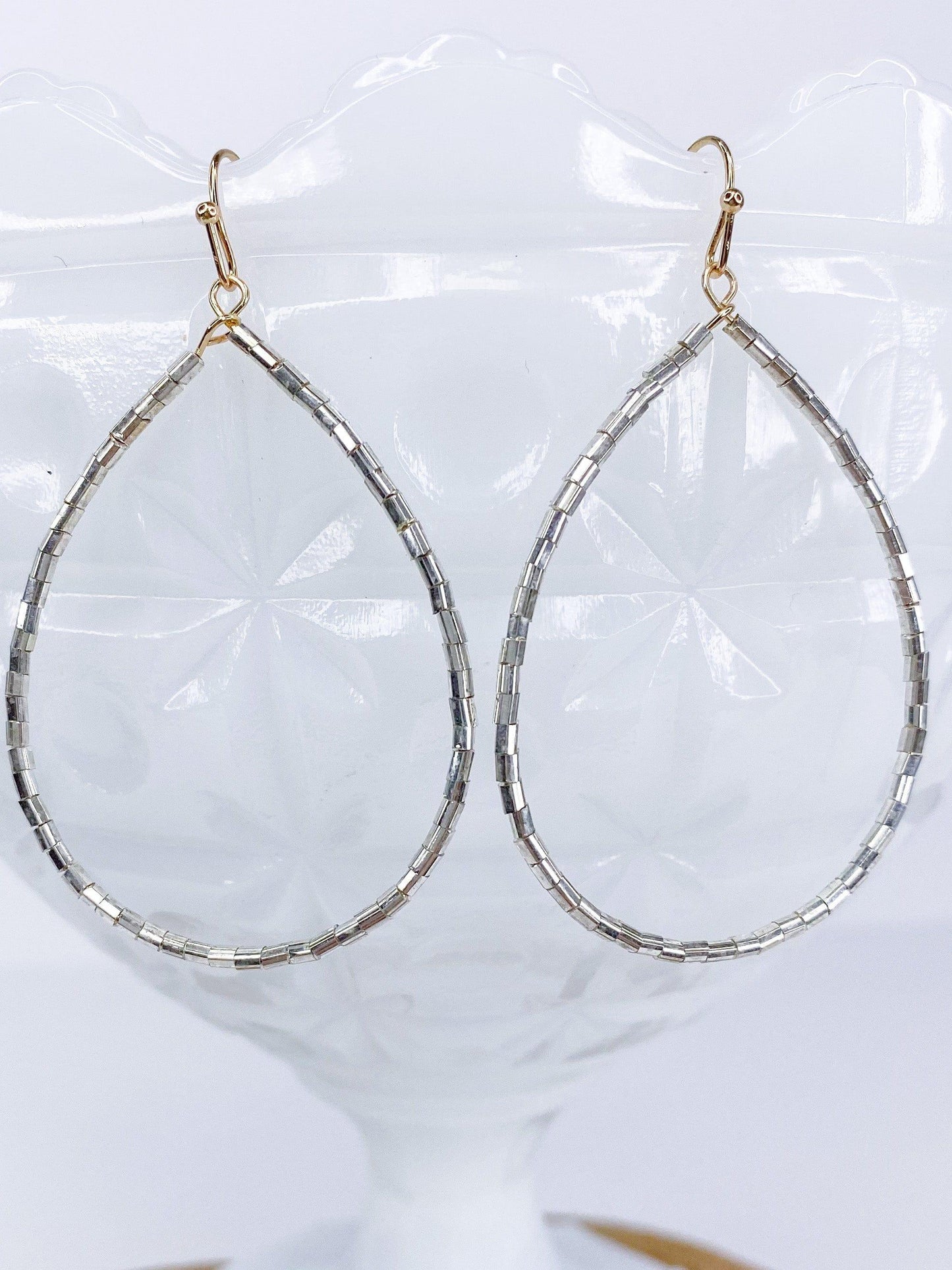 Earrings Jolie Shimmer Tear Drop