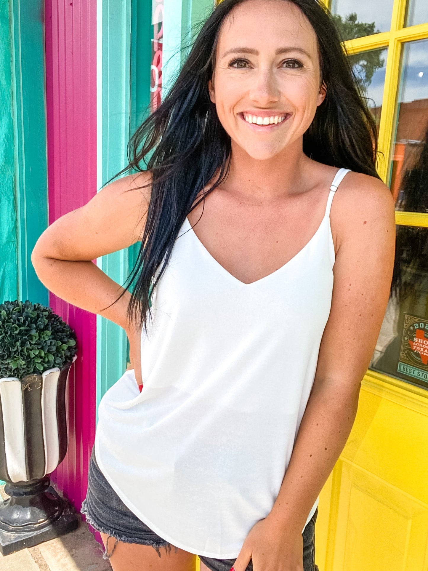 Shirts & Tops Dressy Cami S / Off White