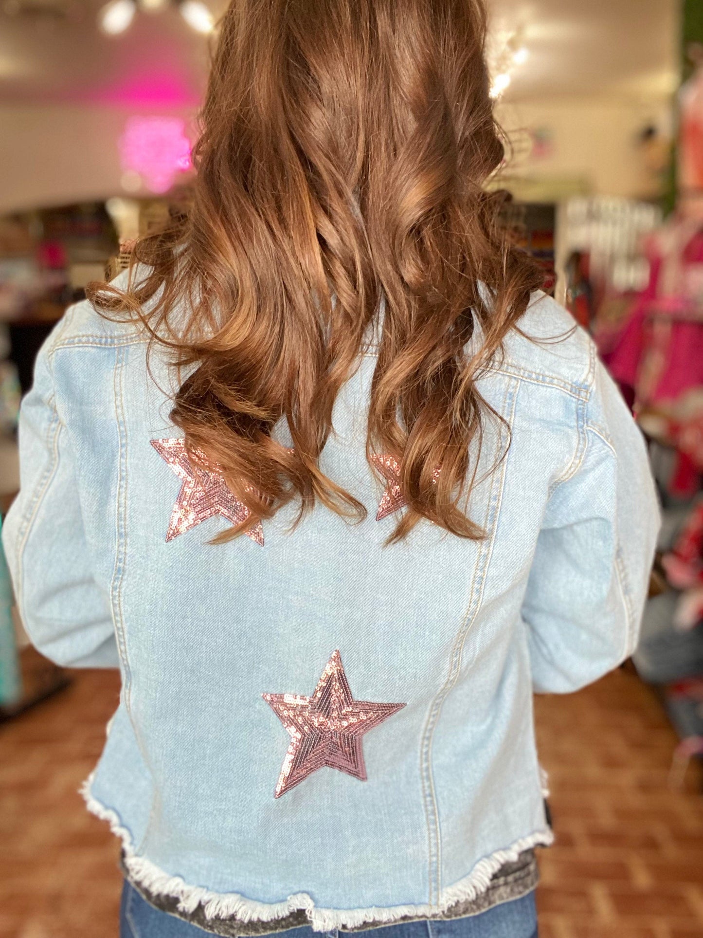 Outerwear Shining Star Denim Jacket