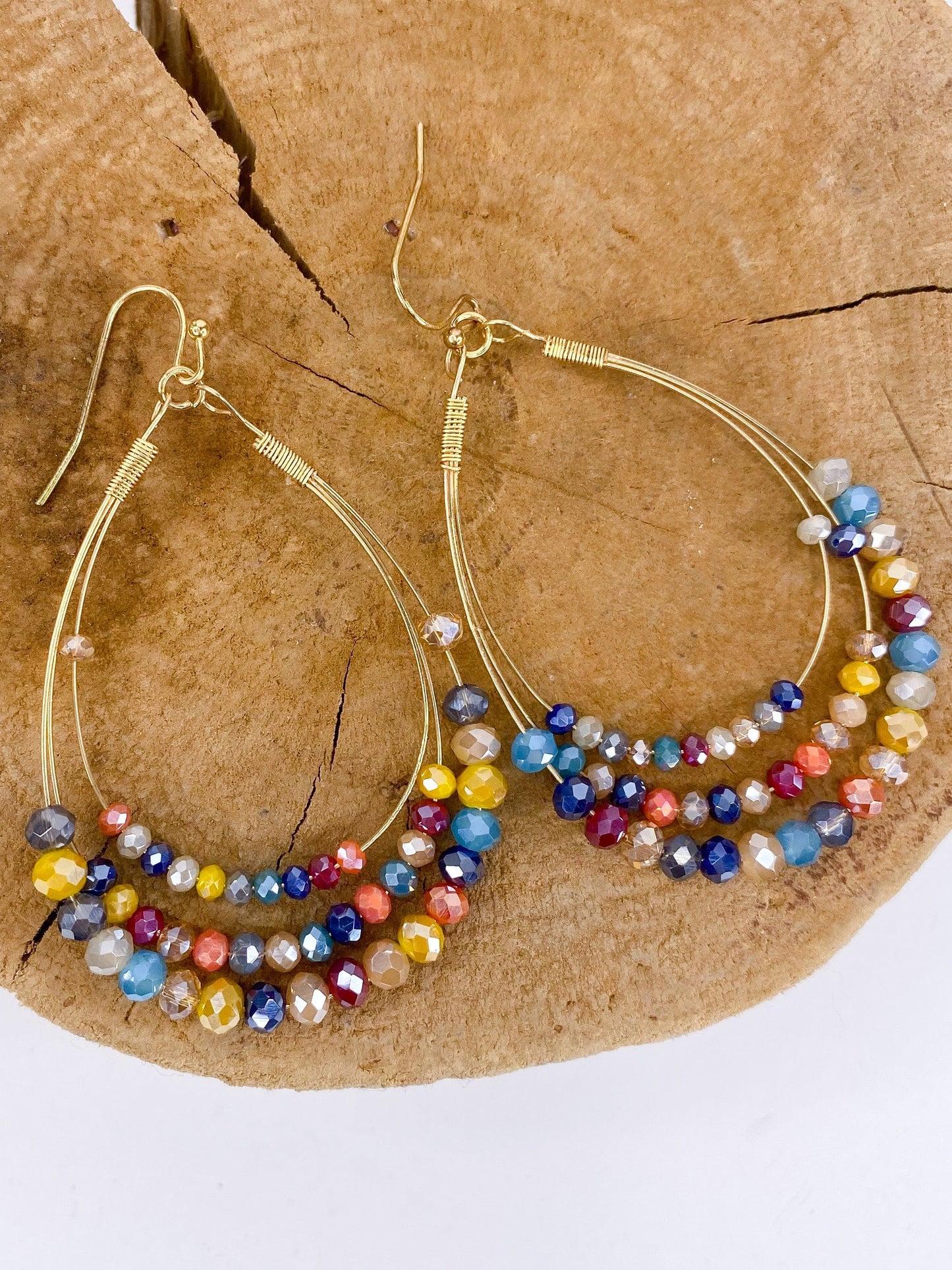 Earrings Sparkle Tear Drop Earring