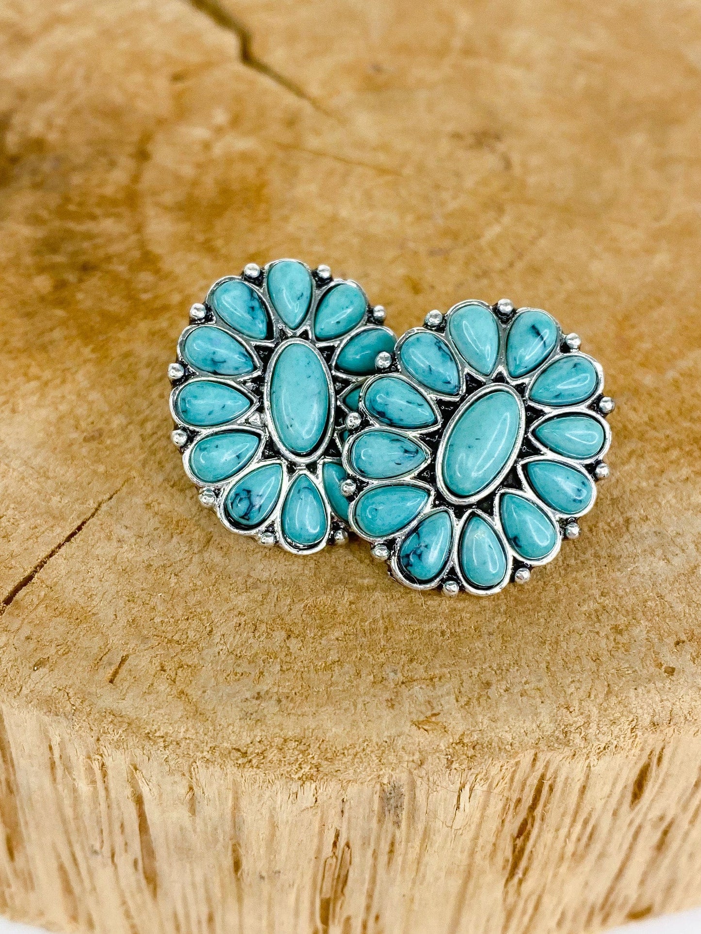 Earrings Tillie Turquoise Stud Earrings