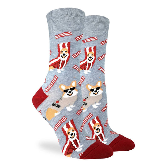 Women's Corgi Bacon Socks