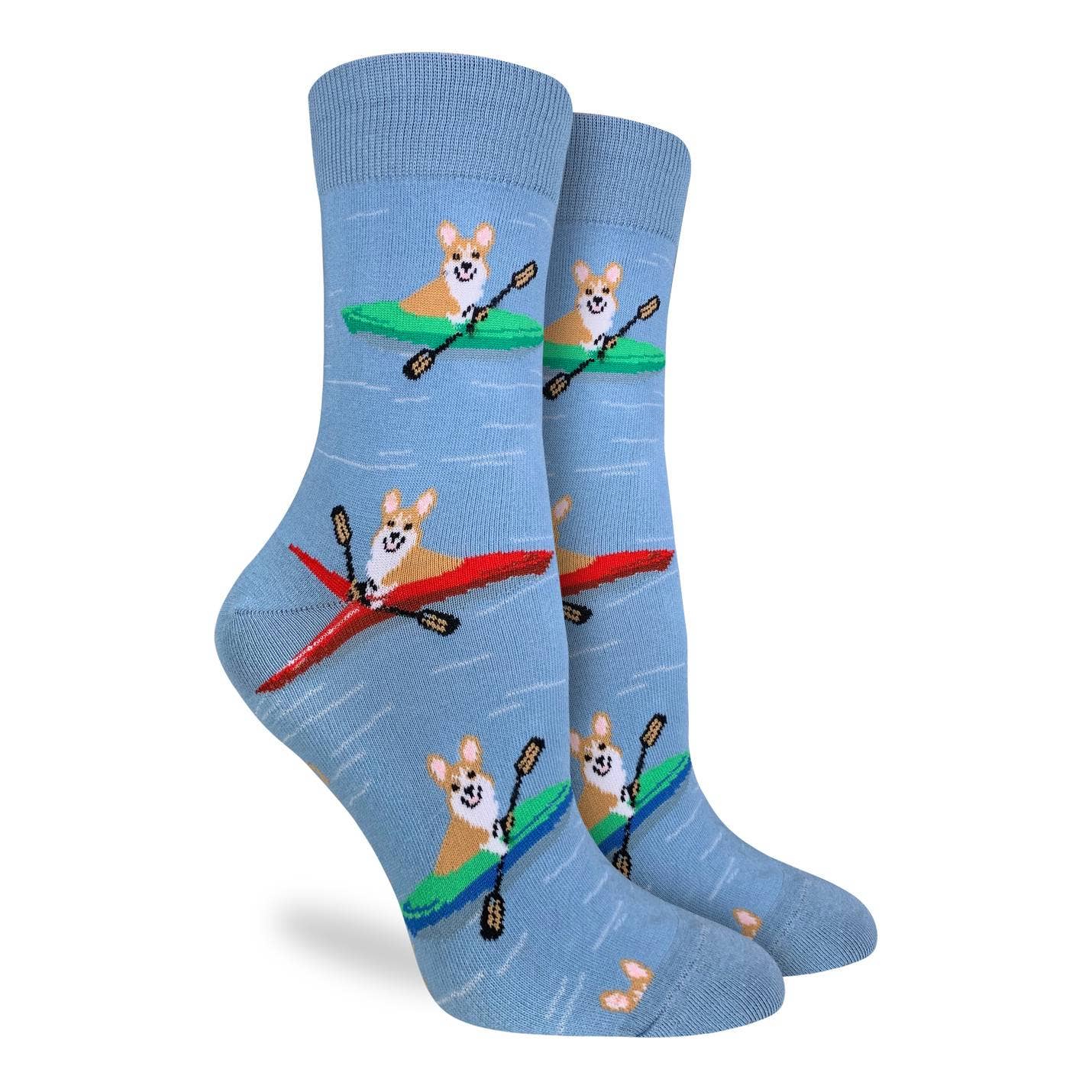 Women's Corgi Kayaking Socks