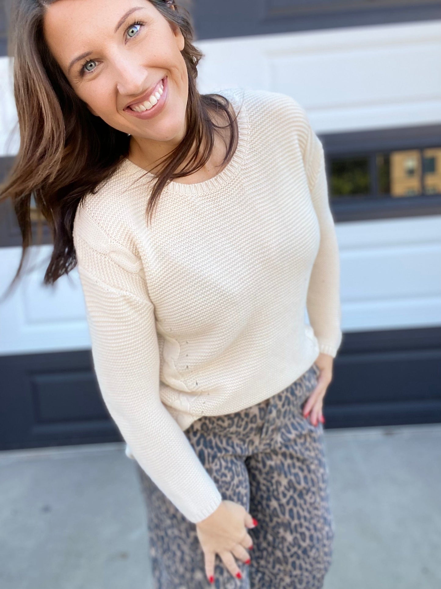 Tops Brette Neutral Sweater