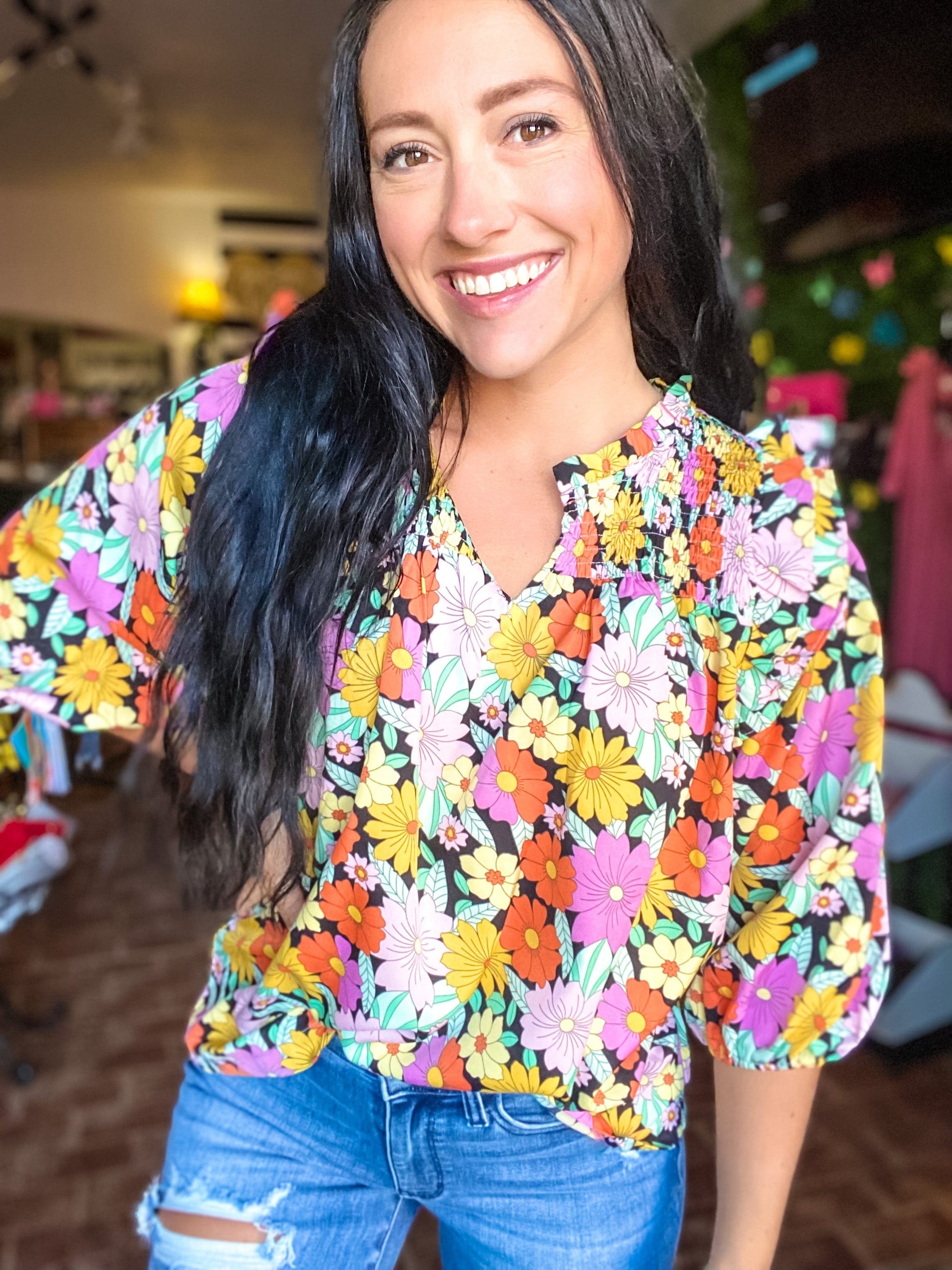 Shirts & Tops Caity Floral Top