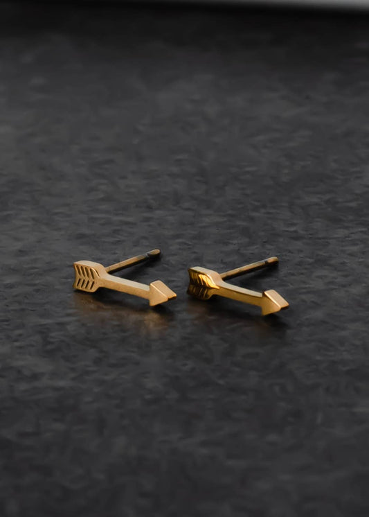 Earrings Gold Arrow Stud Earrings