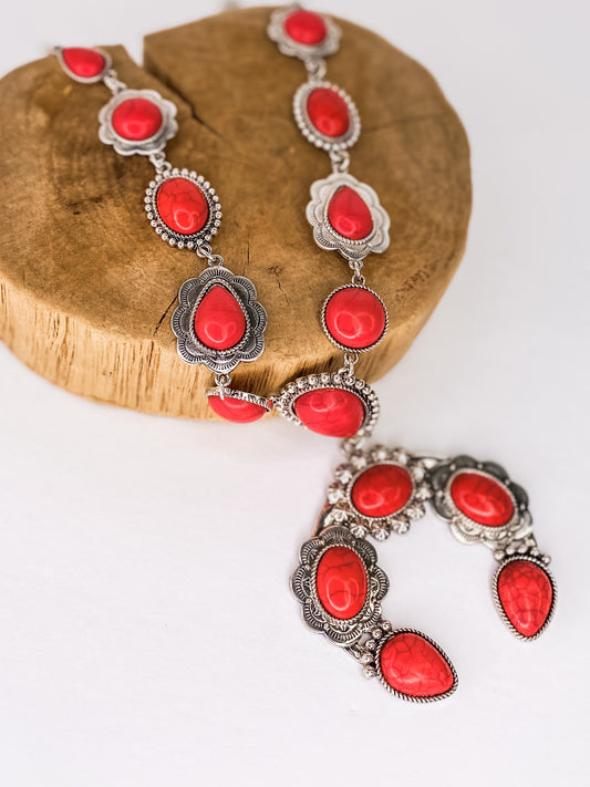 Red Squash Necklace