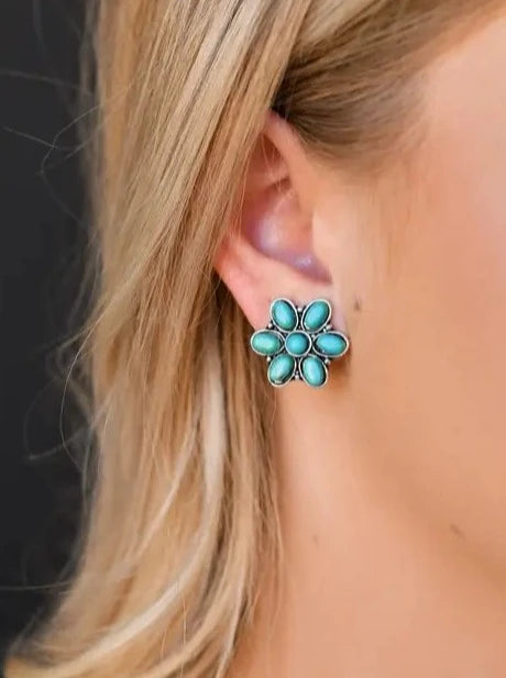 Earrings JoJo Full Flower Stud Earring
