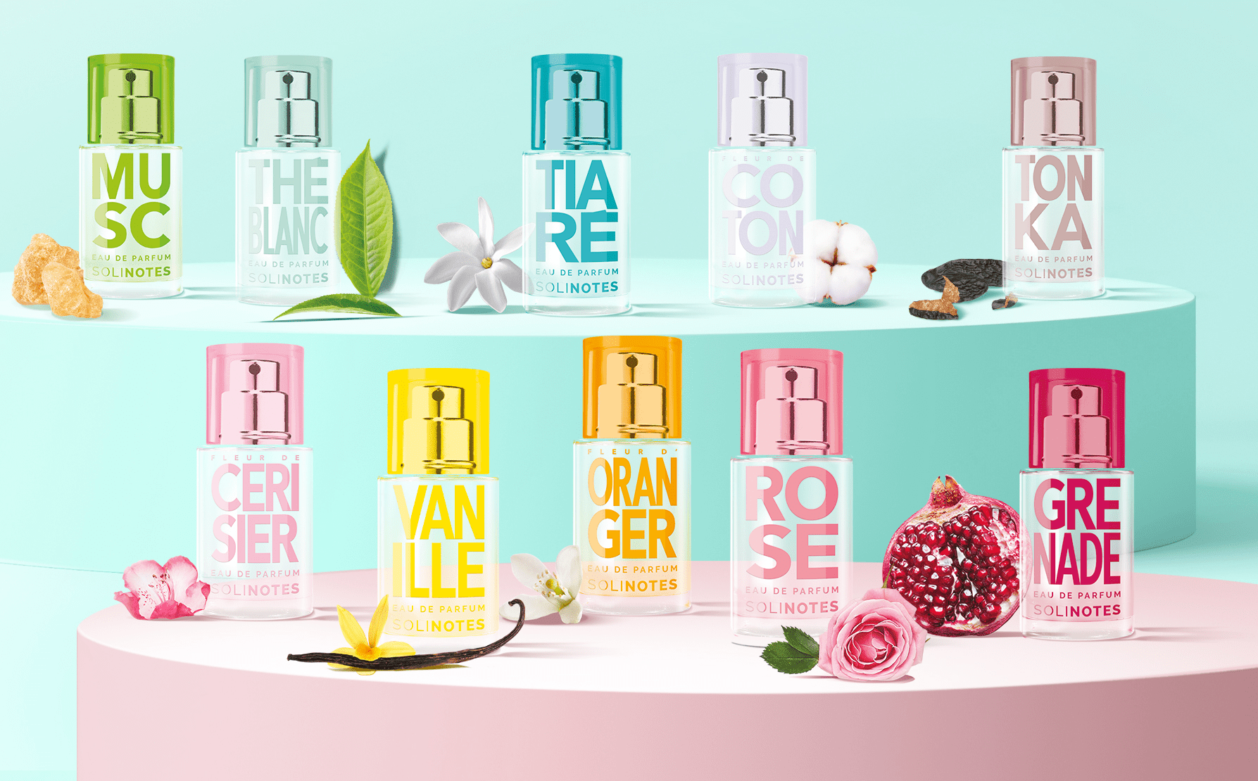 perfume Mini Cotton Perfume 0.5 oz- CLEAN BEAUTY