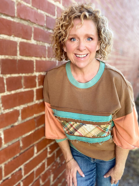 Tops Penni Plaid Pullover