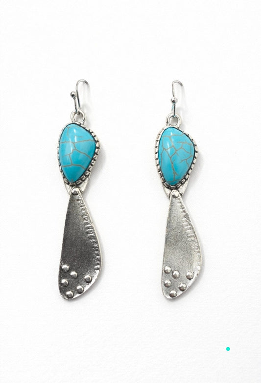 Silver Drop Earring