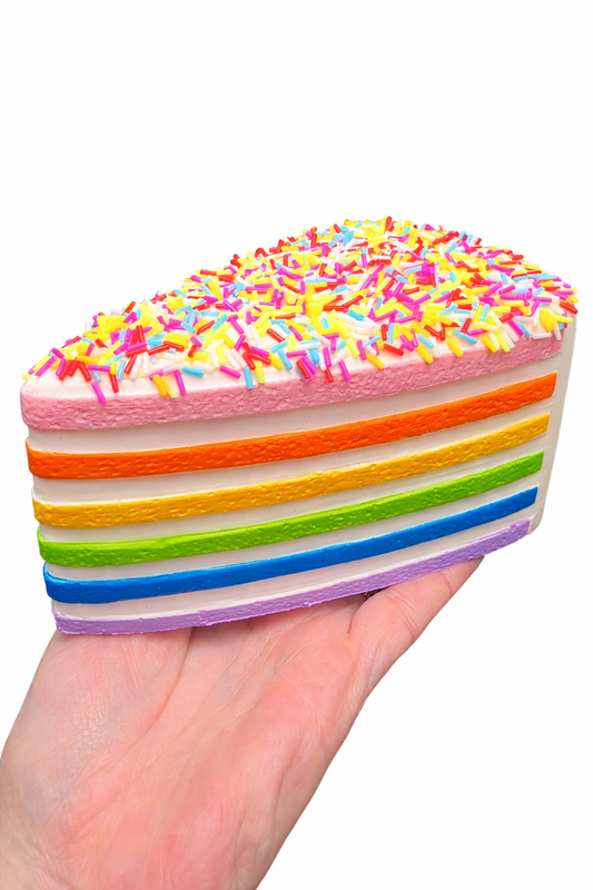 Cake Squishy with Sprinkles