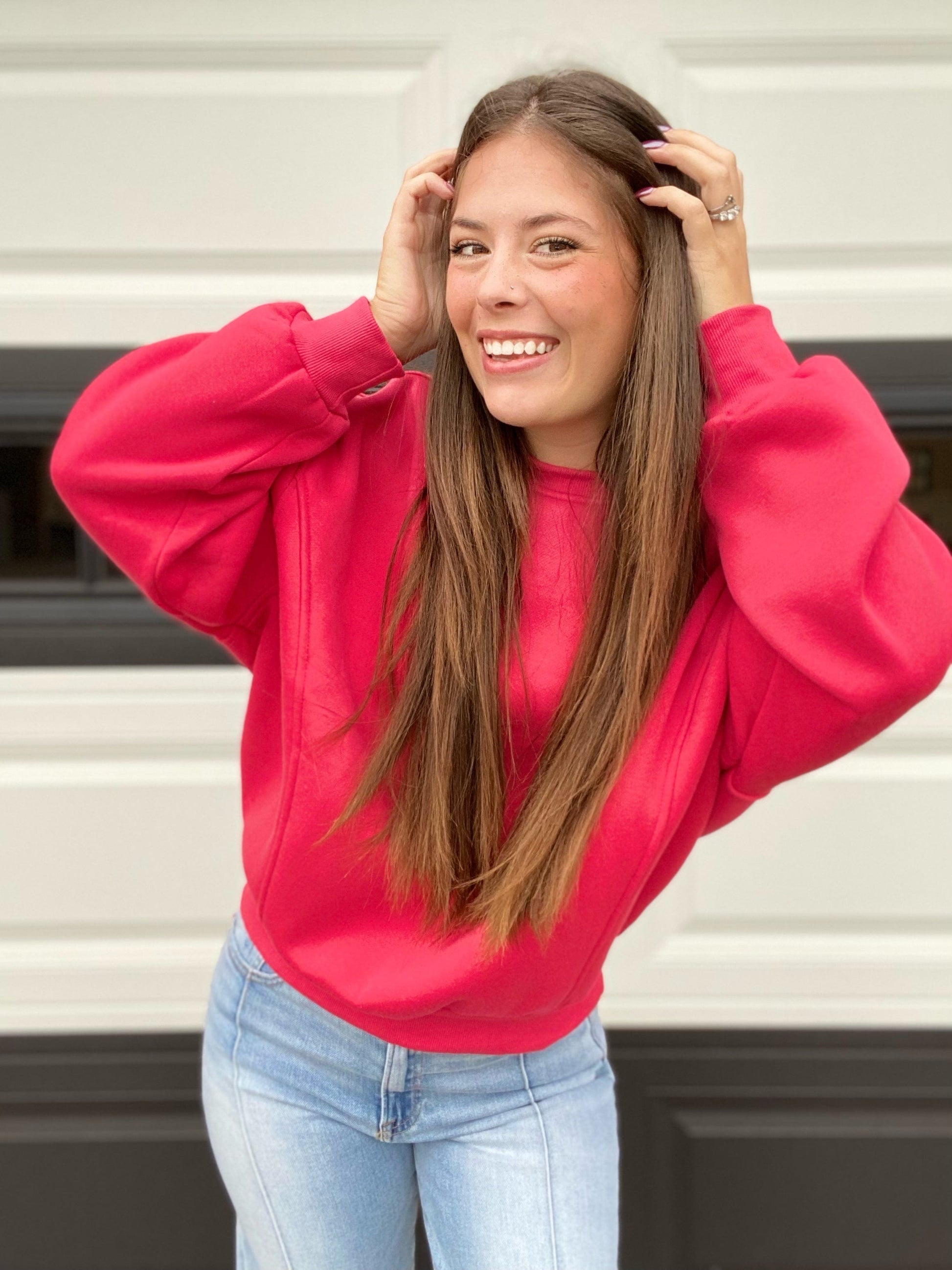 Shirts & Tops Sabra Supreme Sweatshirt- Red