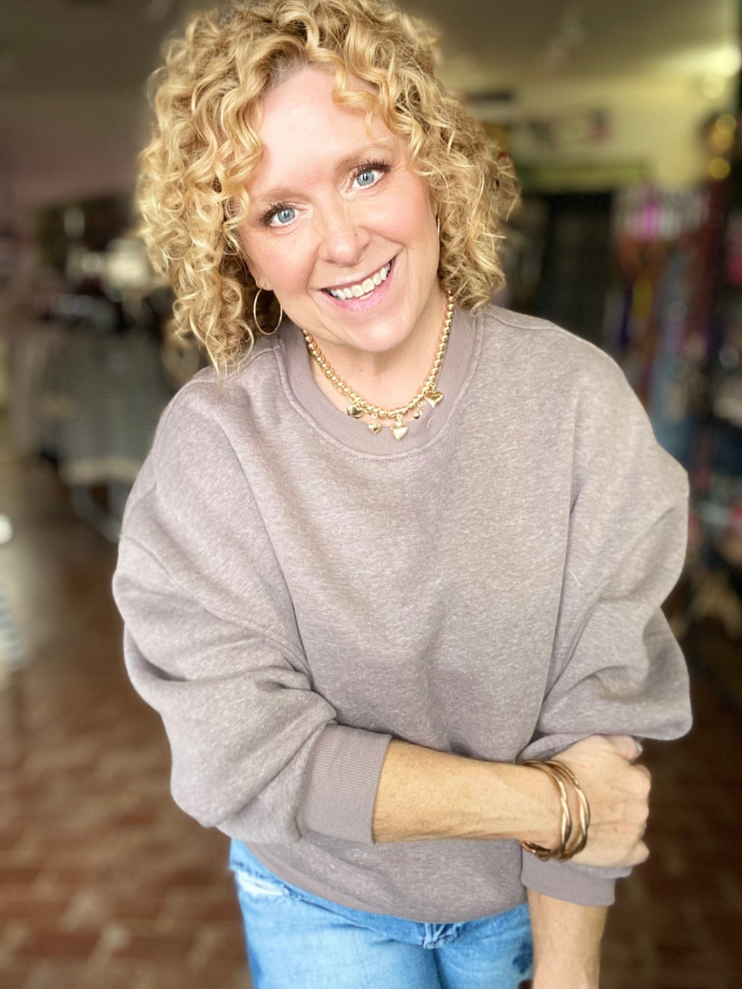 Shirts & Tops Sabra Supreme Sweatshirt- Walnut