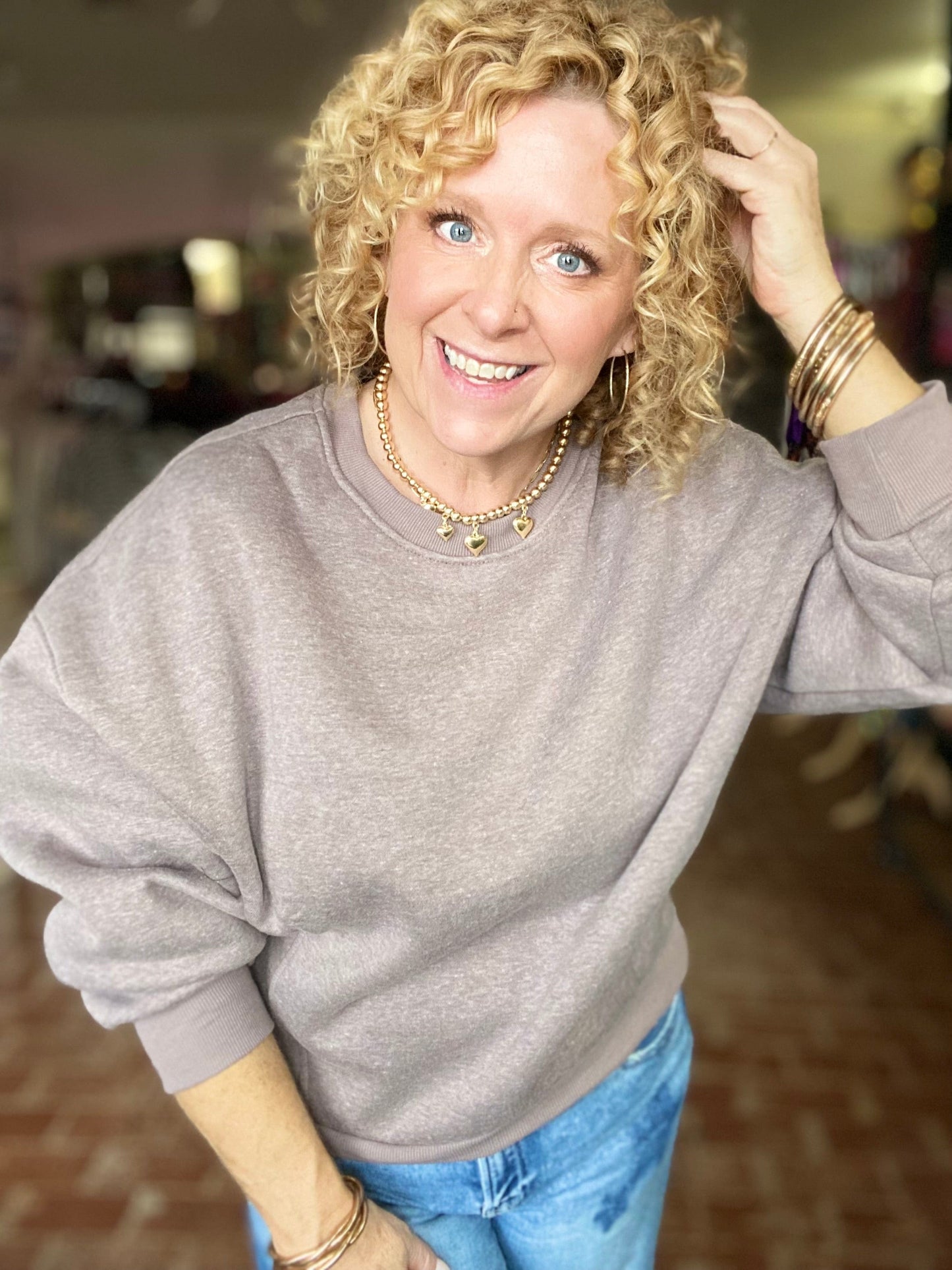 Shirts & Tops Sabra Supreme Sweatshirt- Walnut