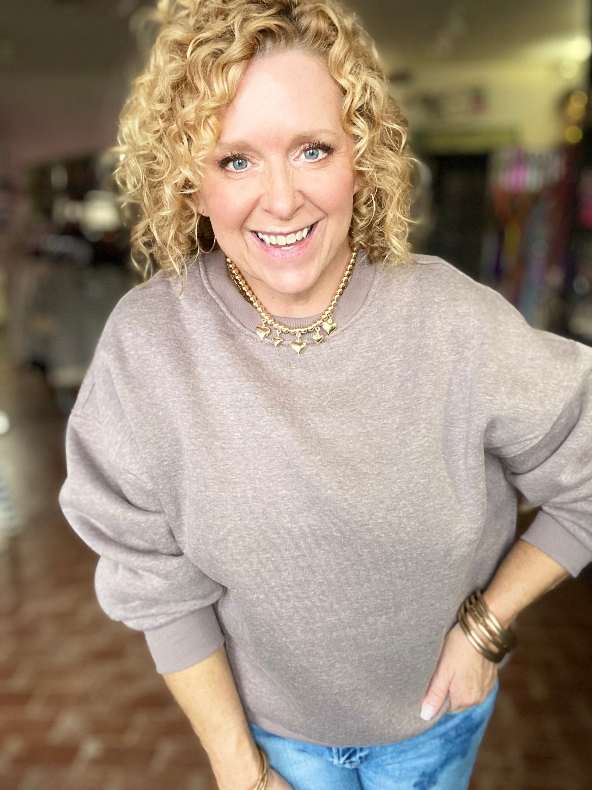 Shirts & Tops Sabra Supreme Sweatshirt- Walnut