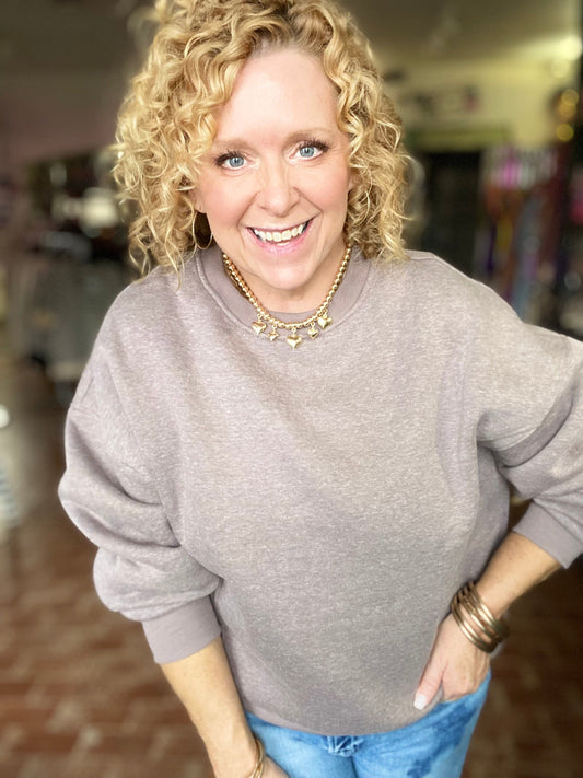 Shirts & Tops Sabra Supreme Sweatshirt- Walnut