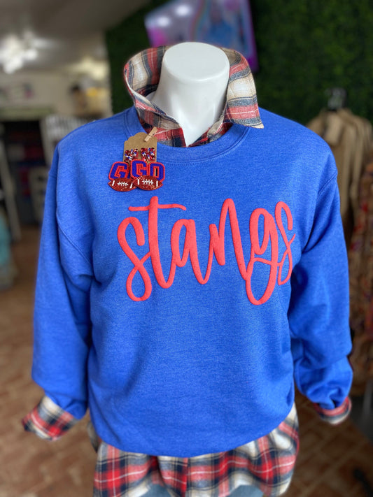 Graphic Tees Stangs Puff Ink Sweatshirt