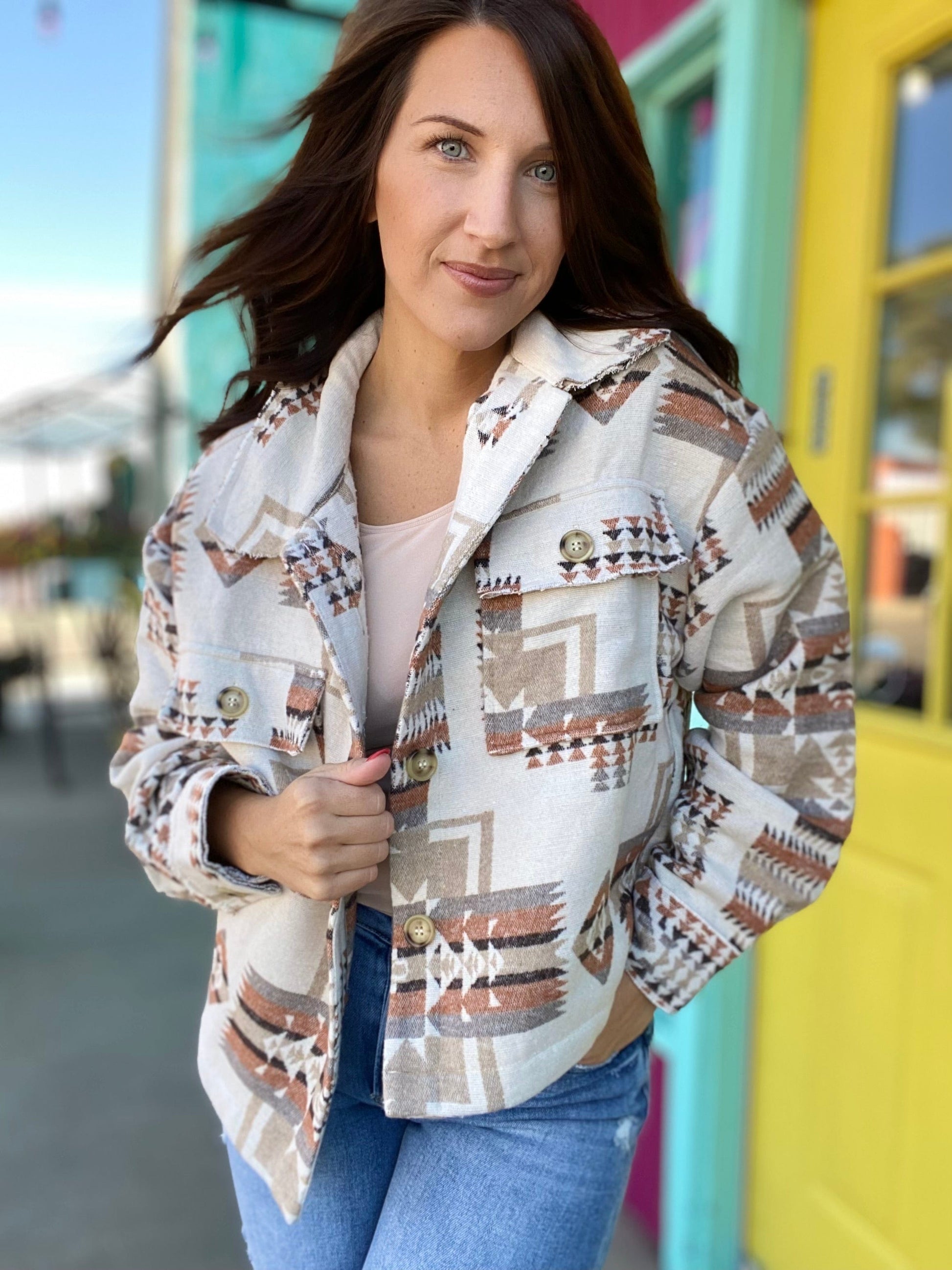 Outerwear Vada Aztec Jacket