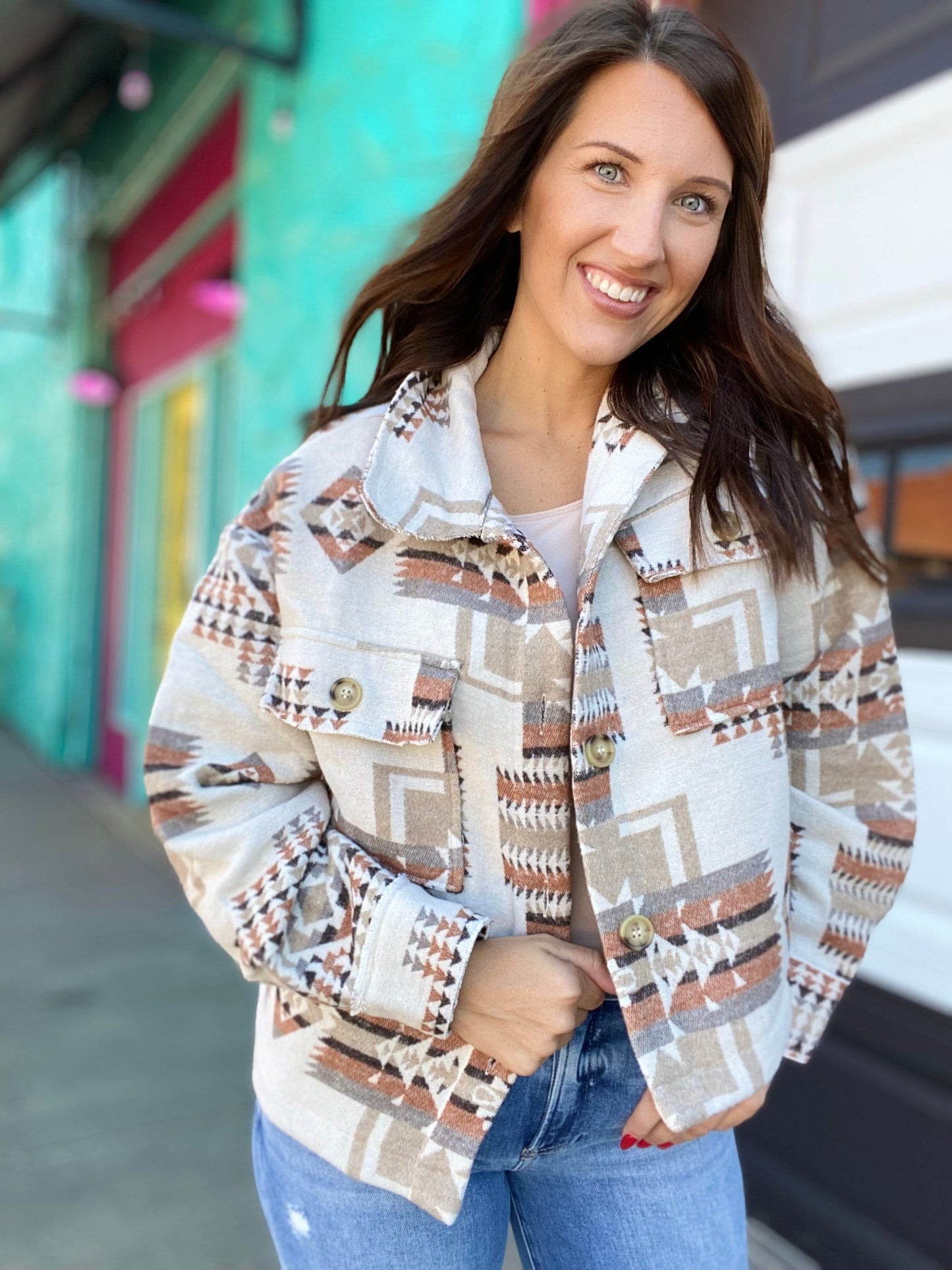 Outerwear Vada Aztec Jacket