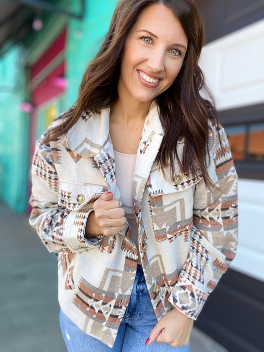 Outerwear Vada Aztec Jacket