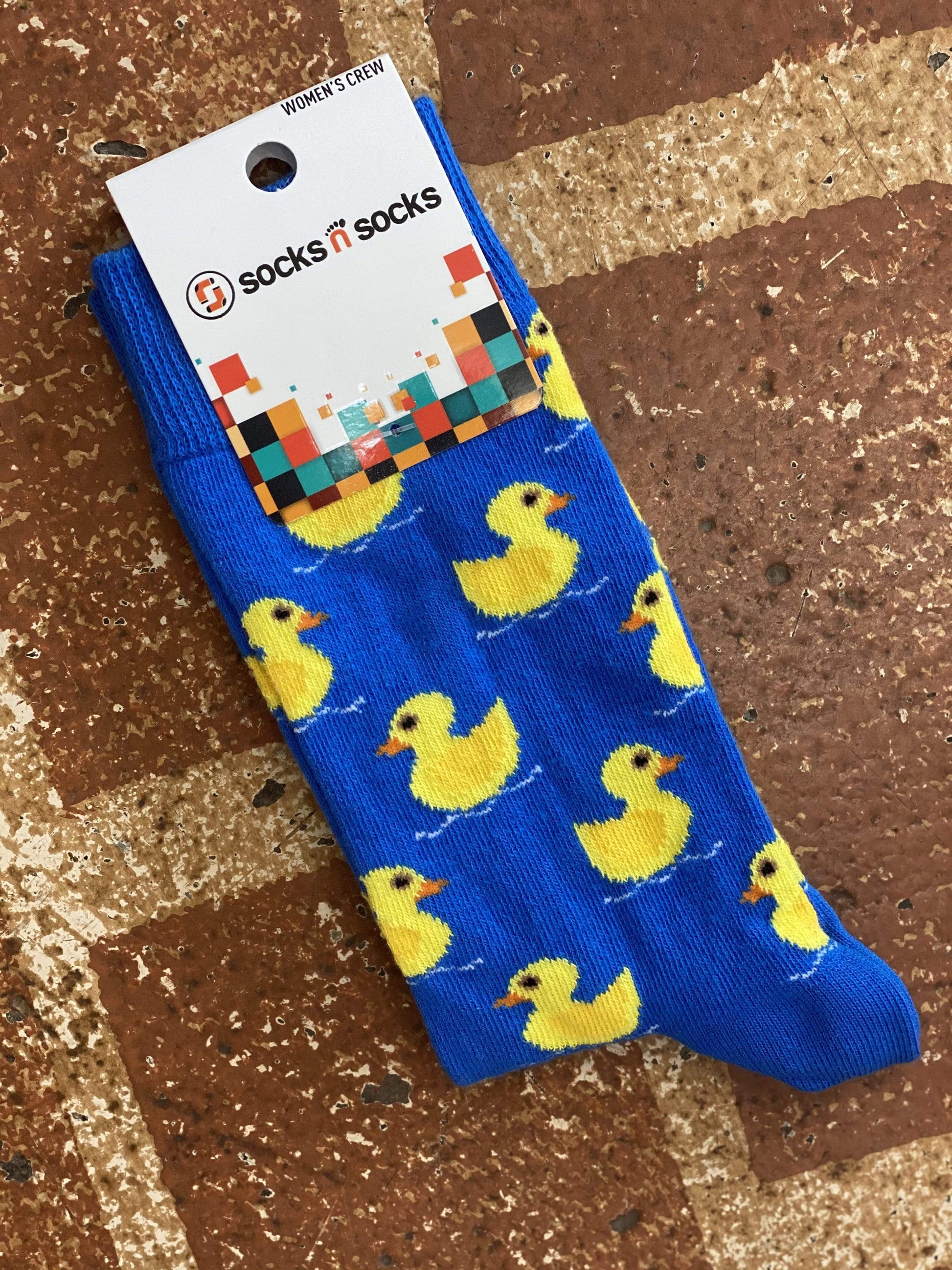 Other Goodies Fun & Funky Women's Socks Rubber Duck