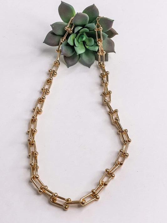 Tori Gold Link Necklace