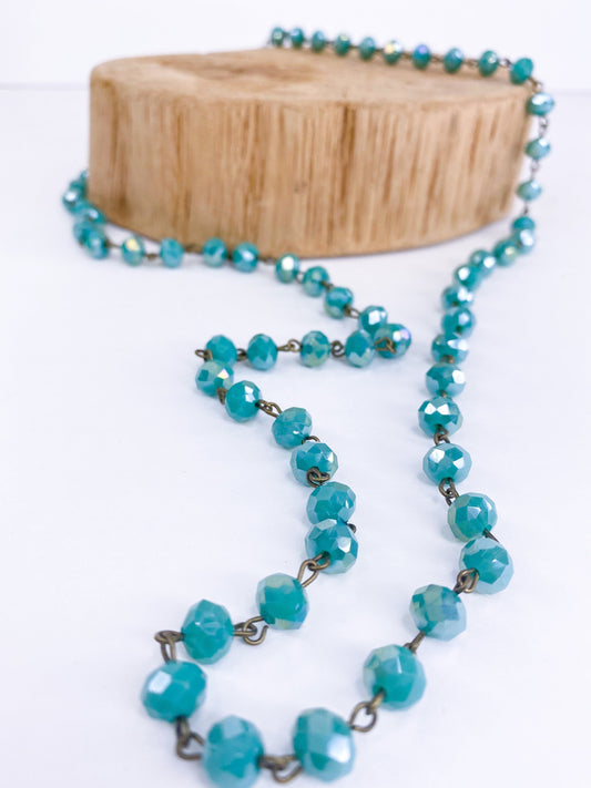 Necklaces Crystal Necklace Turquoise
